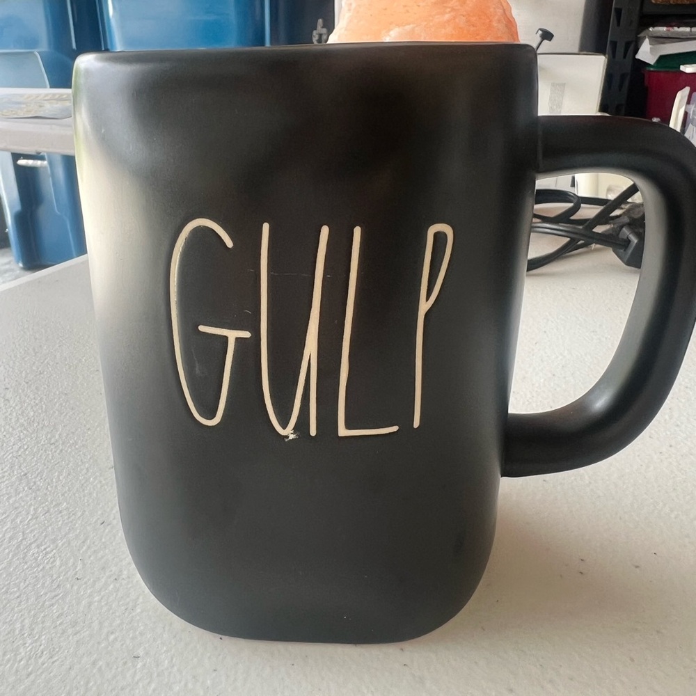 Rae Dunn Black Artisan Mug